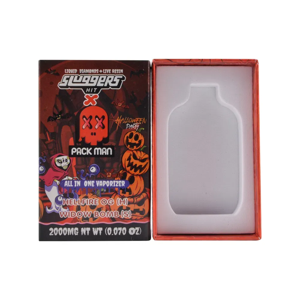 EMPTY Sluggers Hit Halloween 2g Disposable Vape Pen Switch Dual Flavors factory