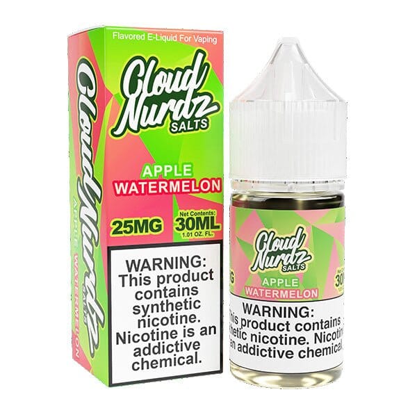 Apfelwassermelone von Cloud Nurdz Tfn Salze 30 ml