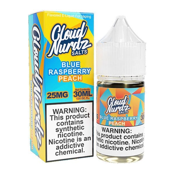 Blue Raspberry Peach von Cloud Nurdz Tfn Salze 30 ml