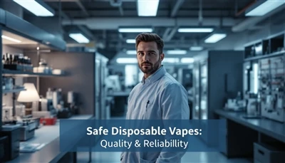 Sichere Einweg -Vapes: Qualität und Zuverlässigkeit