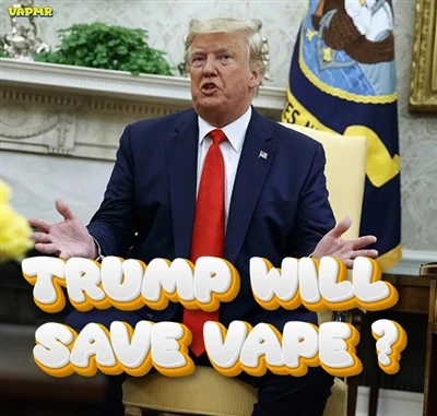 Trump verspricht erneut, die E-Zigaretten-Industrie zu retten!