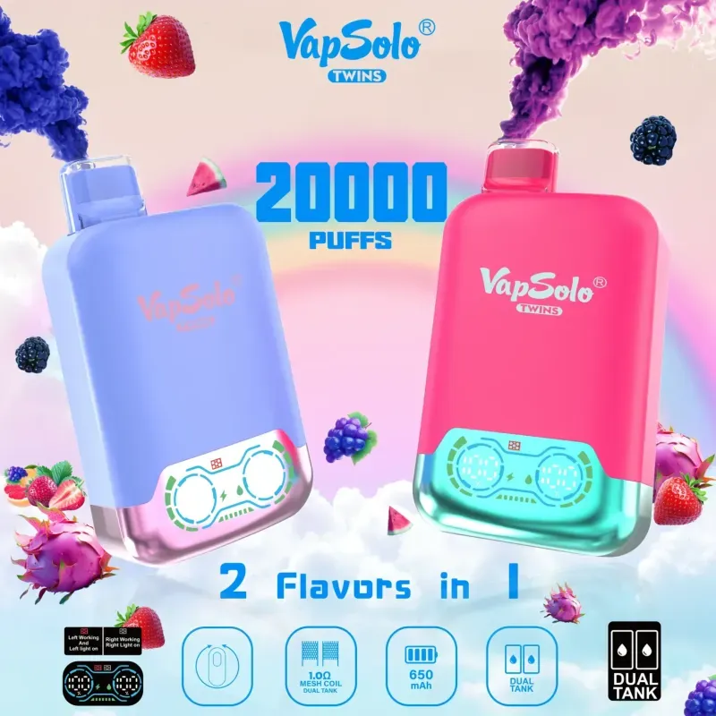 Der endgültige Testbericht zum VapSolo Twins 20000: Ein Kraftpaket mit zwei G...