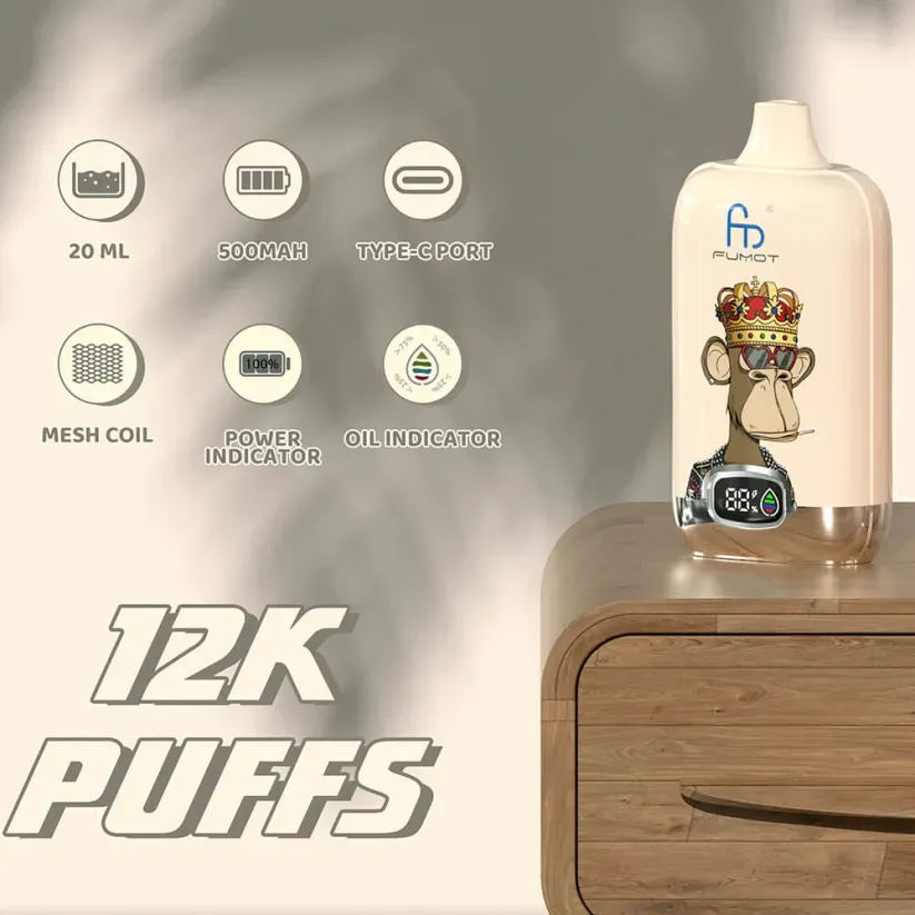 Die besten Aromen der Fumot Digital Box 12000: Eine vollständige Anleitung
