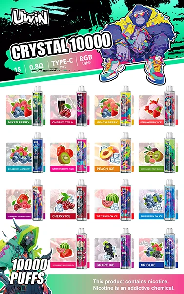 Uwin Crystal 10000 Puffs Einweg -Vape